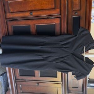 ANTONIO MELANI Black Midi Dress